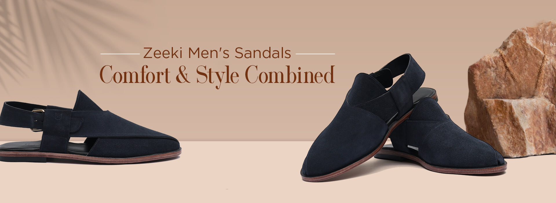 Zeeki Men's Sandals- Comfort and Style Combined