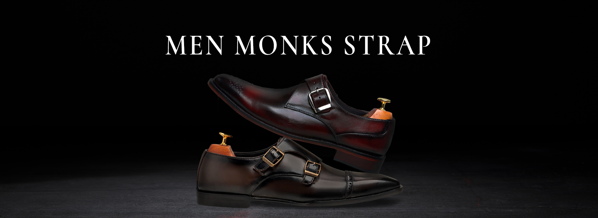 Men's Monk Strap Premium Formal Leather Shoes