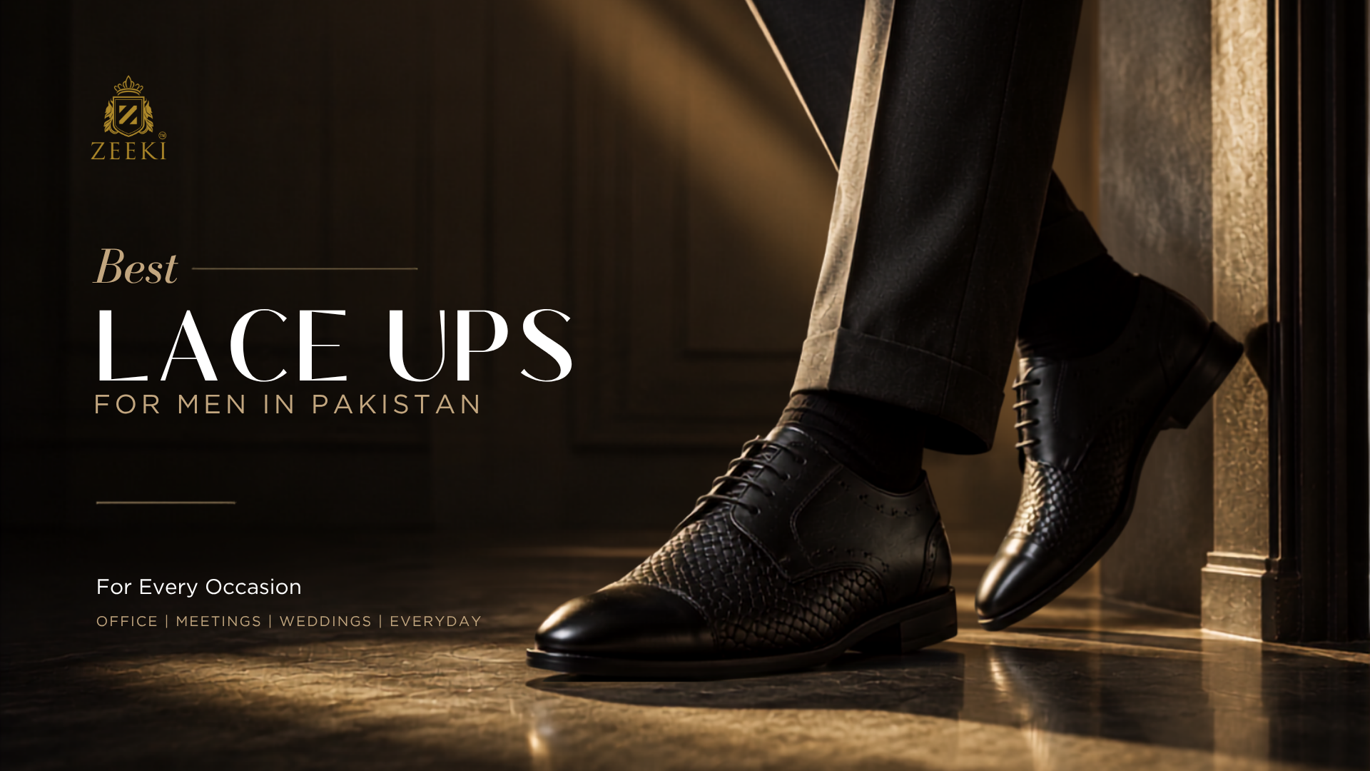 Best Lace Ups for Men in Pakistan for Every Occasion