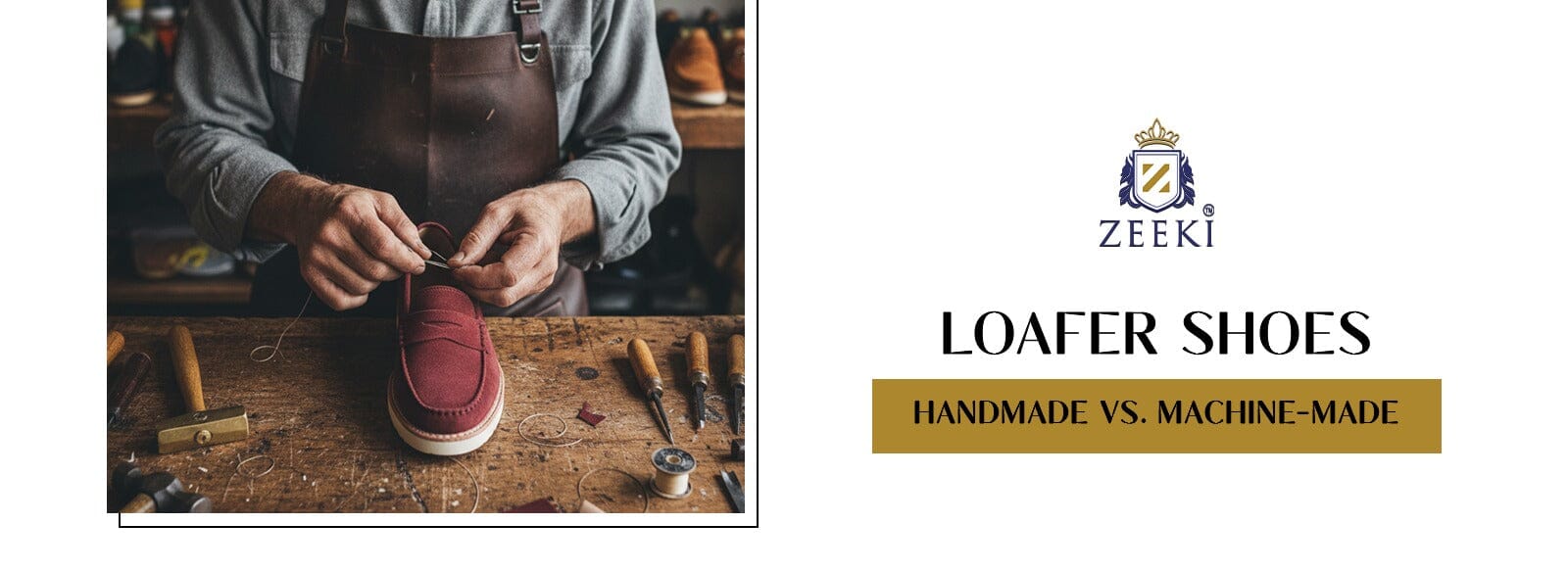 Handmade vs. Machine-Made Loafer Shoes – Which is Best in Pakistan?