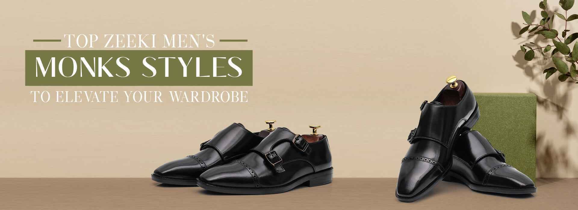 Top Zeeki Men's Monks Styles to Elevate Your Wardrobe